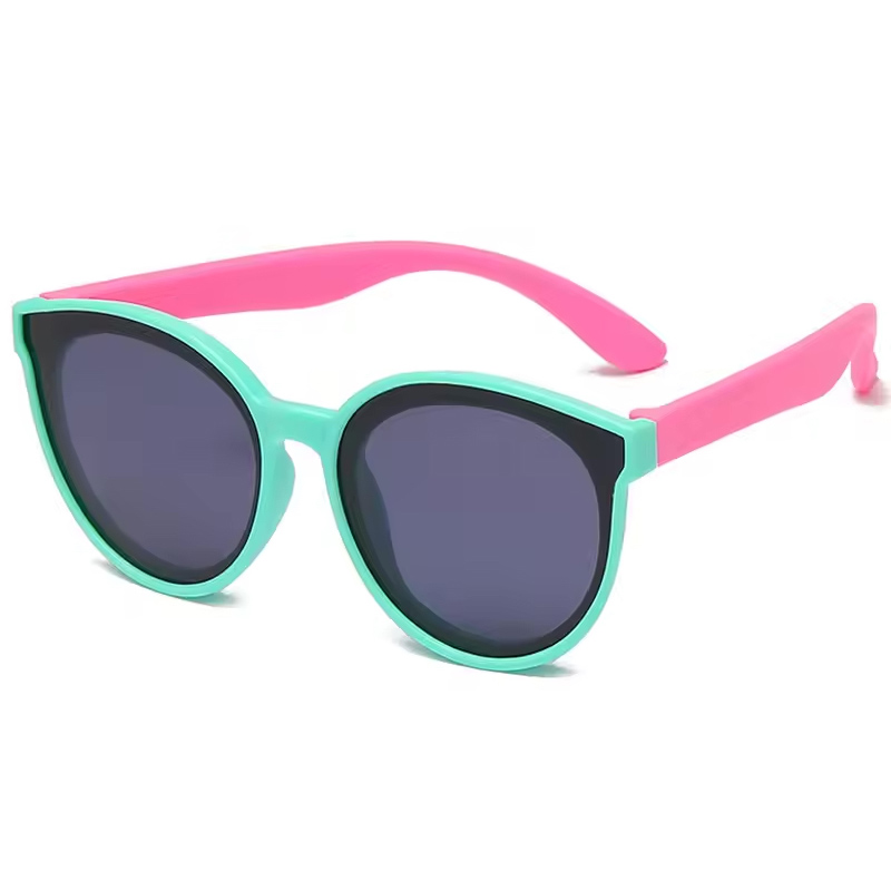 Hollywood Flexi Sunglasses - Aqua & Pink