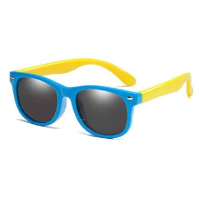Classic Flexi Sunglasses Blue & Yellow Eagle Eyes Kid's Sunglasses
