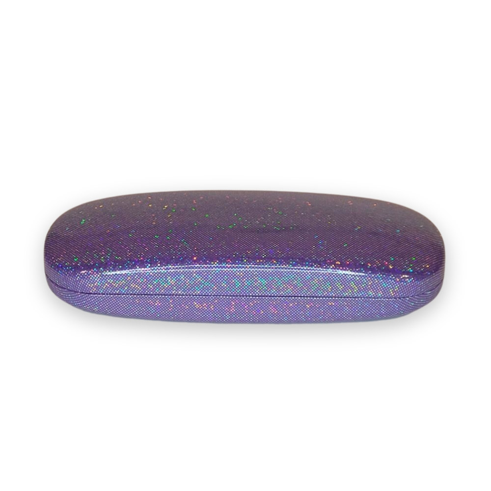 Holographic Hard Sunglasses Case Purple Eagle Eyes Kid's Sunglasses